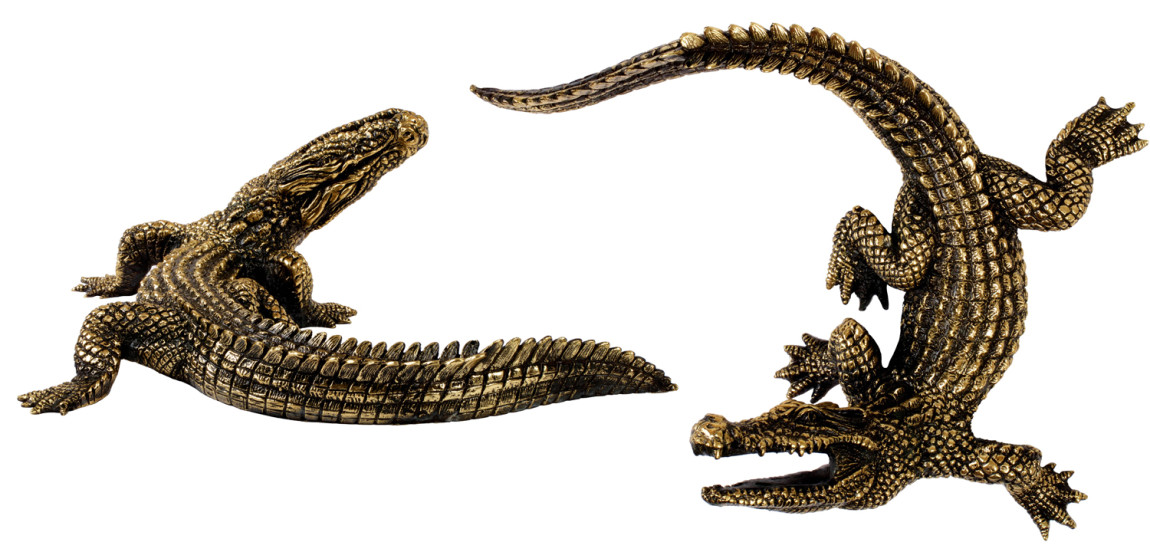 Полка для ванной Bronze Crocodiles