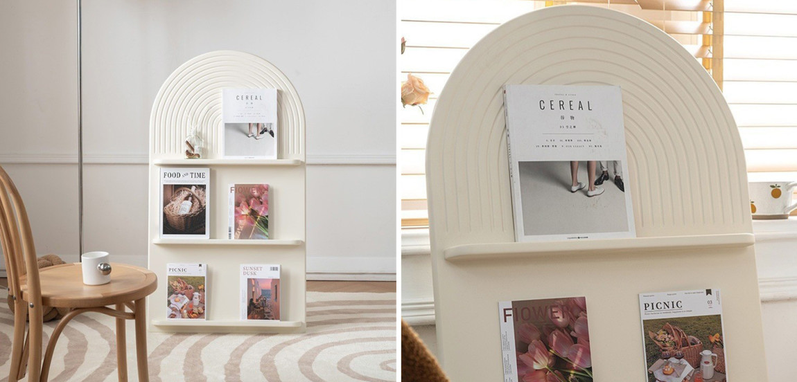 Полка для журналов и книг Syed Arch Shelf Stand