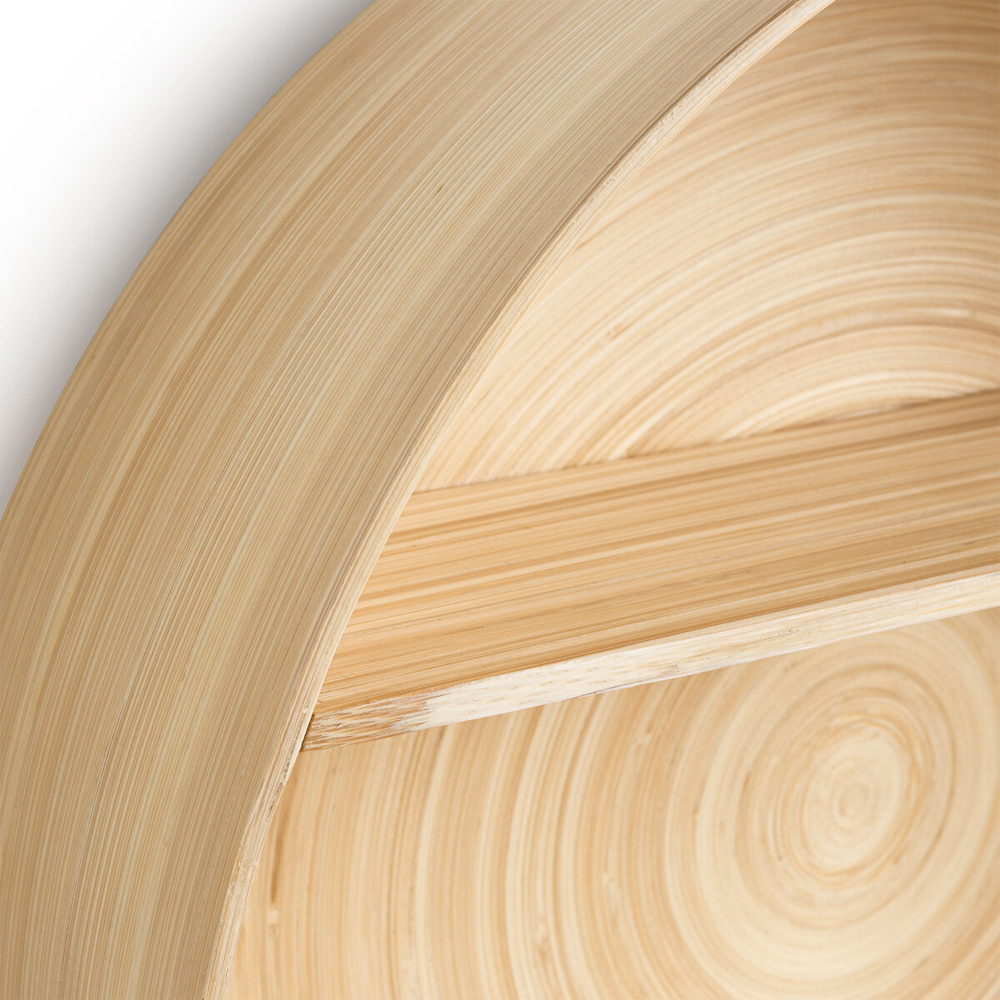 Полка настенная из бамбука Zenara