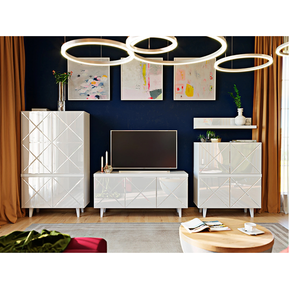 Полка с зеркальным декором Arden Mirror Shelf