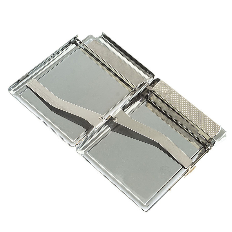 Портсигар с газовой зажигалкой из натурального камня Амазонит Stone Cigarettes Cases