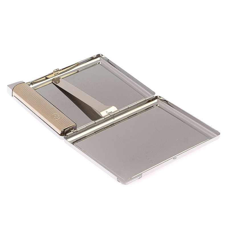 Портсигар с газовой зажигалкой из натурального камня Серафинит Stone Cigarettes Cases