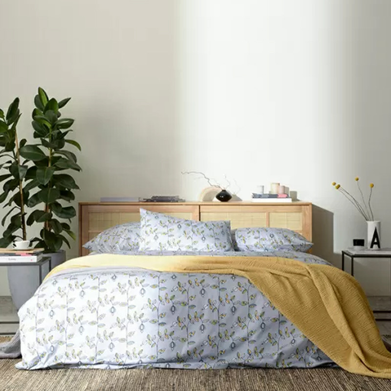 Постельное белье из сатина с рисунком 200х220 см Aurora Allure Sprout