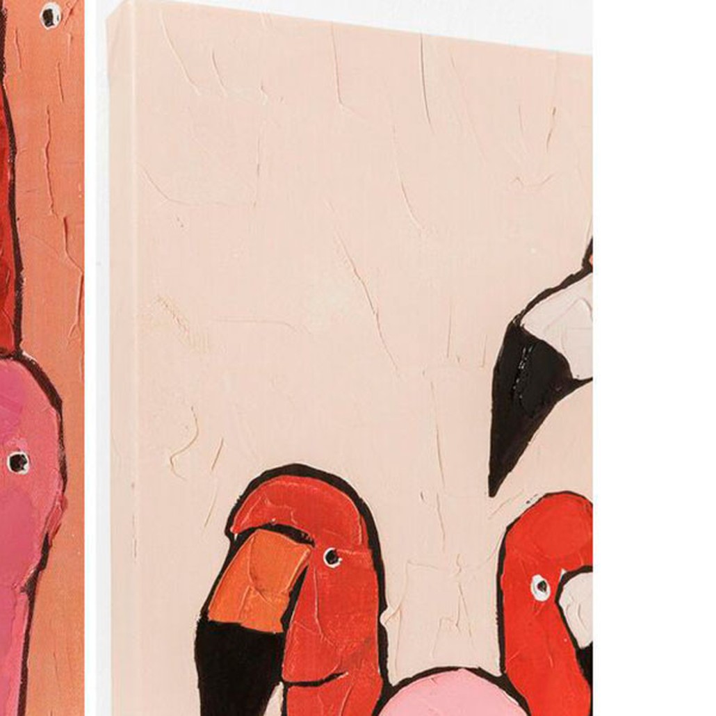 Постер A flock of Flamingos