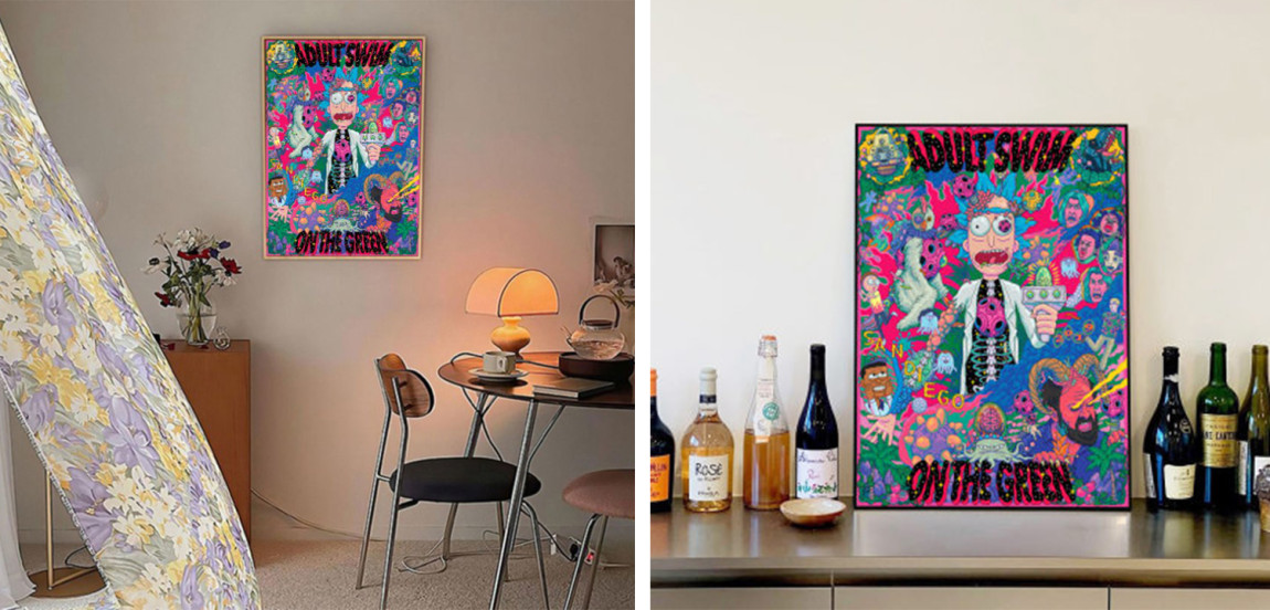 Постер Рик и Морти