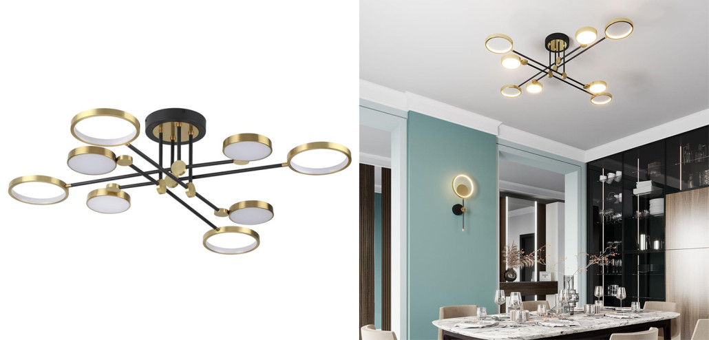 Потолочная люстра Bendik Ceiling Сhandelier A