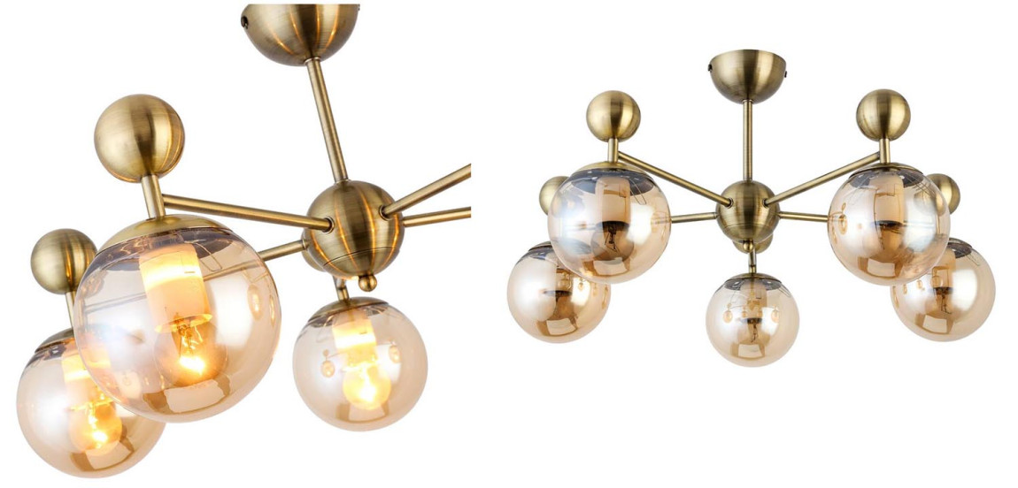 Потолочная люстра Demian Bronze Chandelier