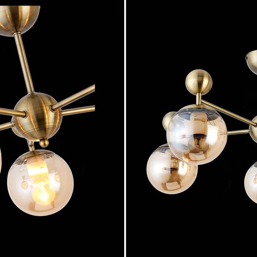 Потолочная люстра Demian Bronze Chandelier
