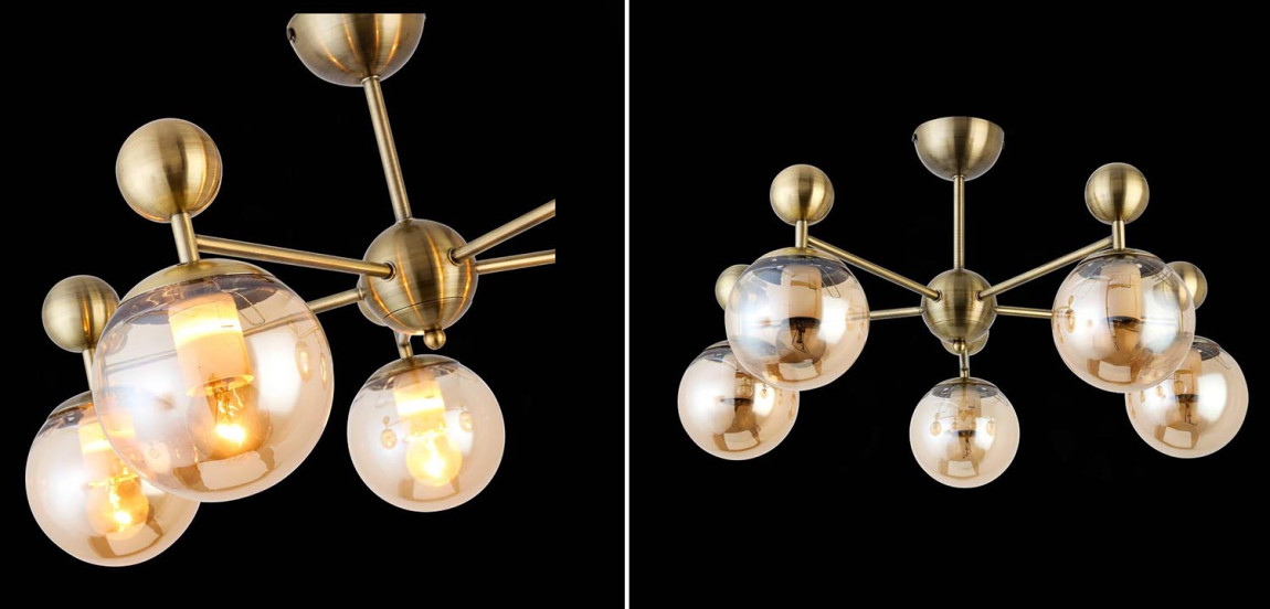 Потолочная люстра Demian Bronze Chandelier