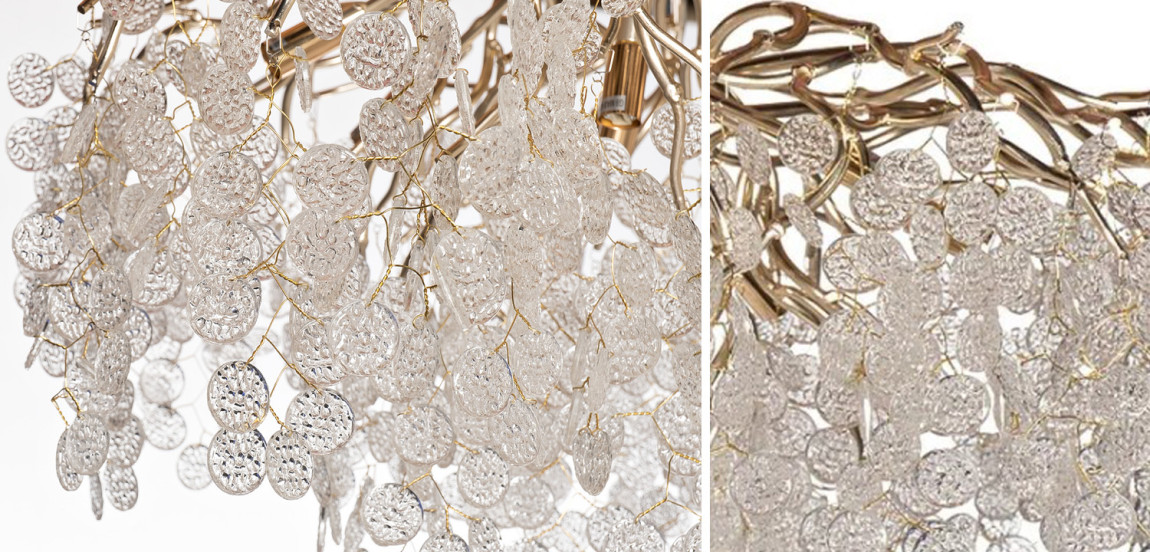 Потолочная люстра FAIRYTREE Champagne Chandelier 100