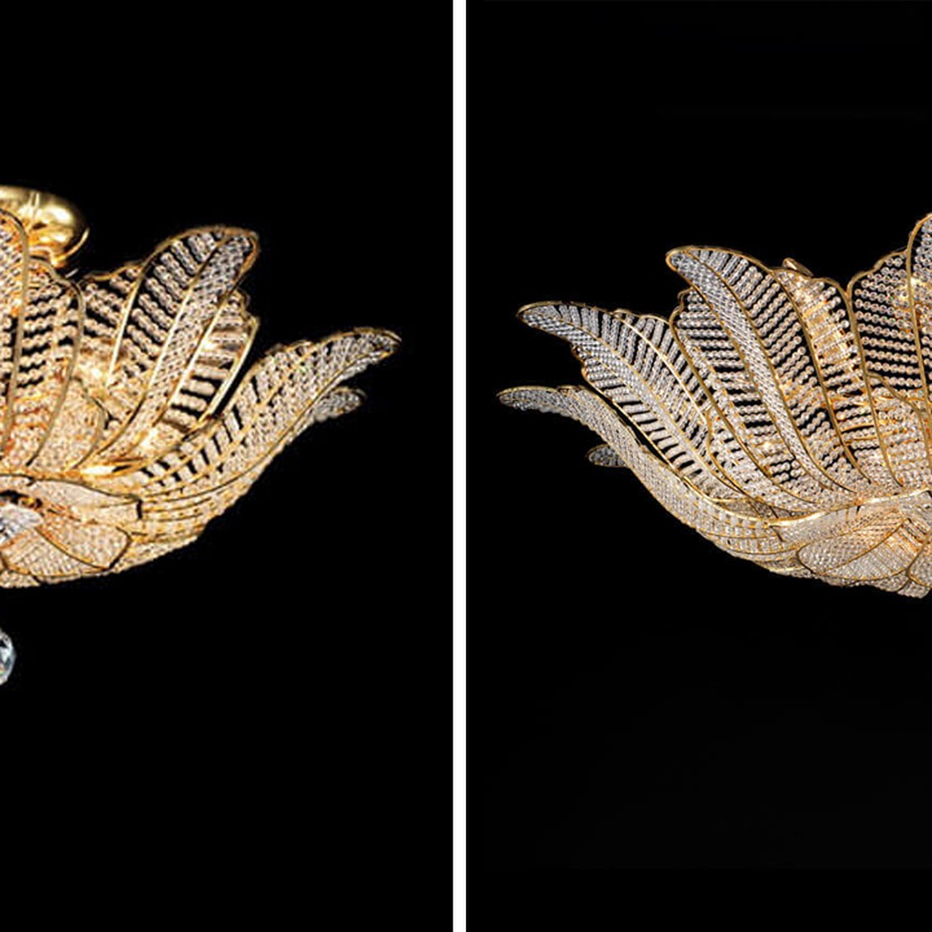 Потолочная люстра Franseza Chandelier gold