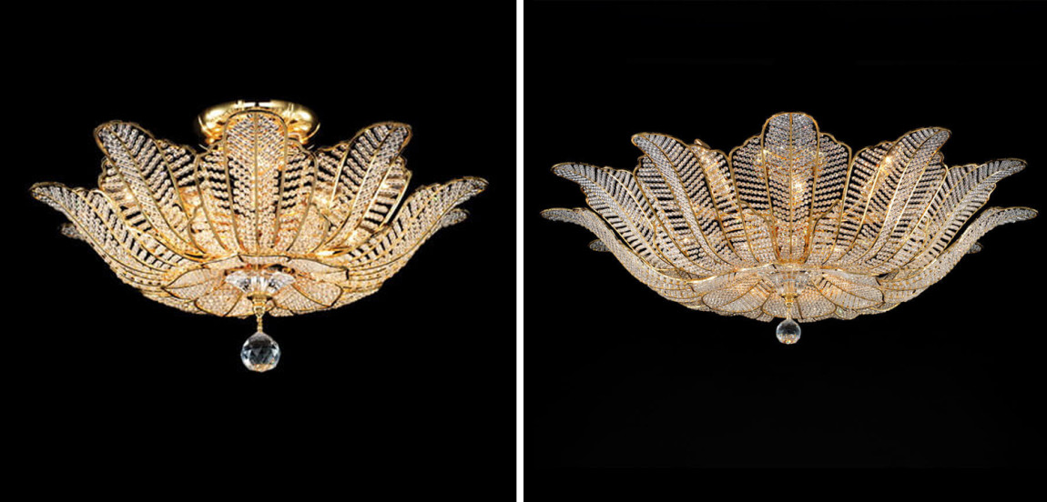 Потолочная люстра Franseza Chandelier gold