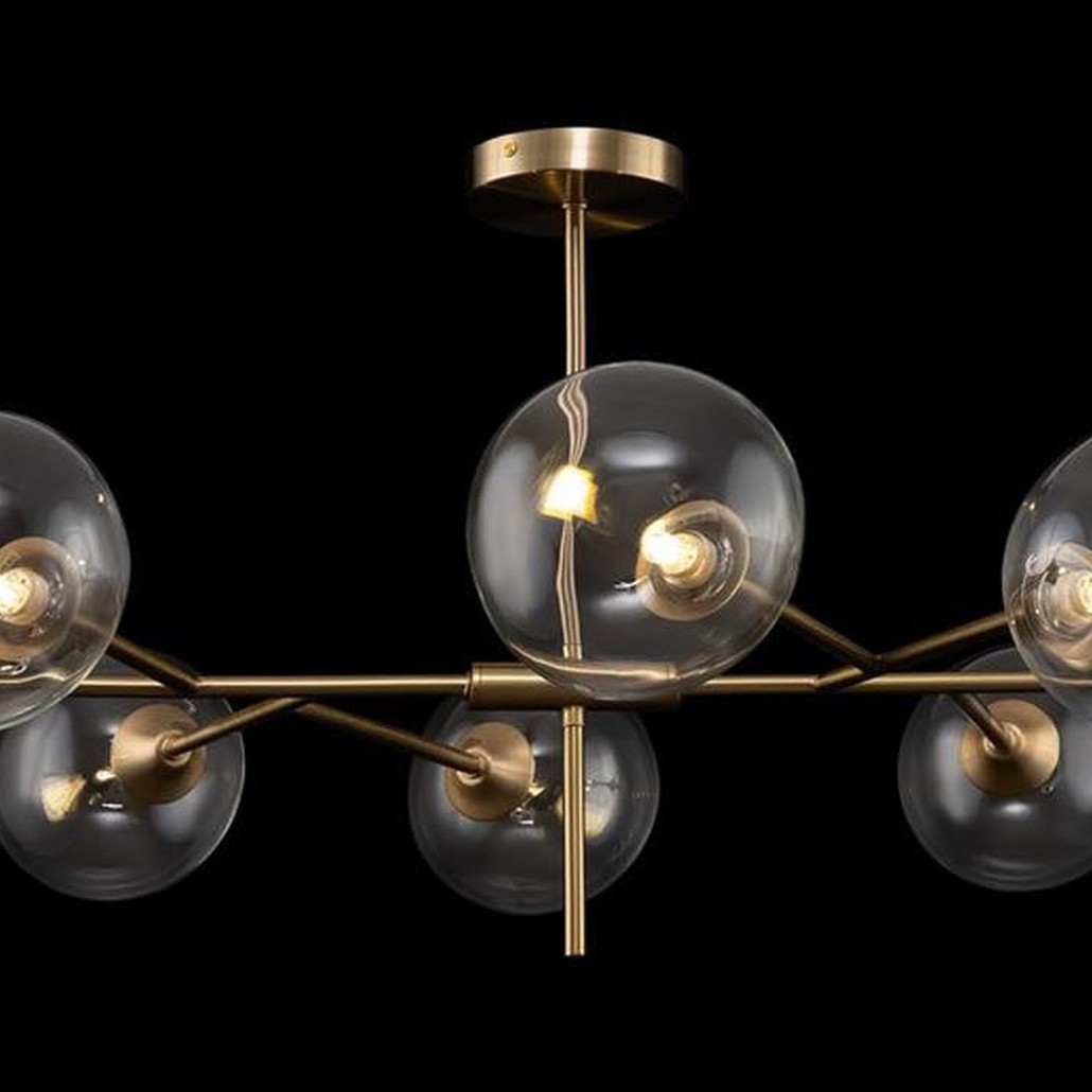 Потолочная люстра Gallotti & Radice Leaf Bronze 8