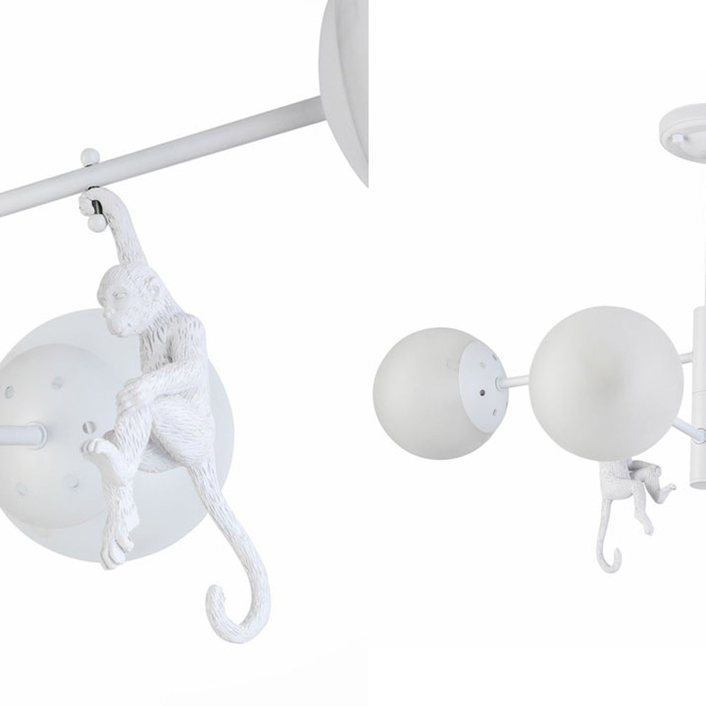 Потолочная люстра Hanging Monkey 4 lamp
