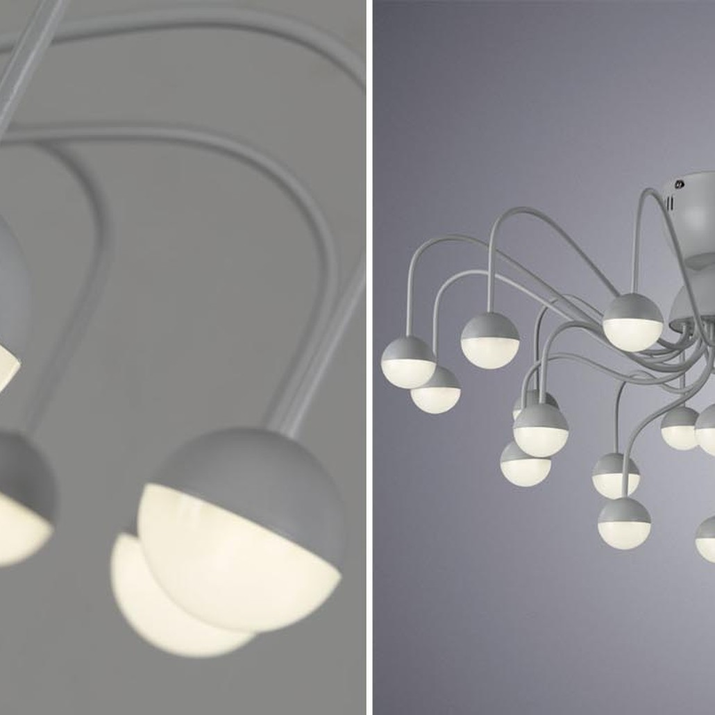 Потолочная люстра Vilelme Chandelier white