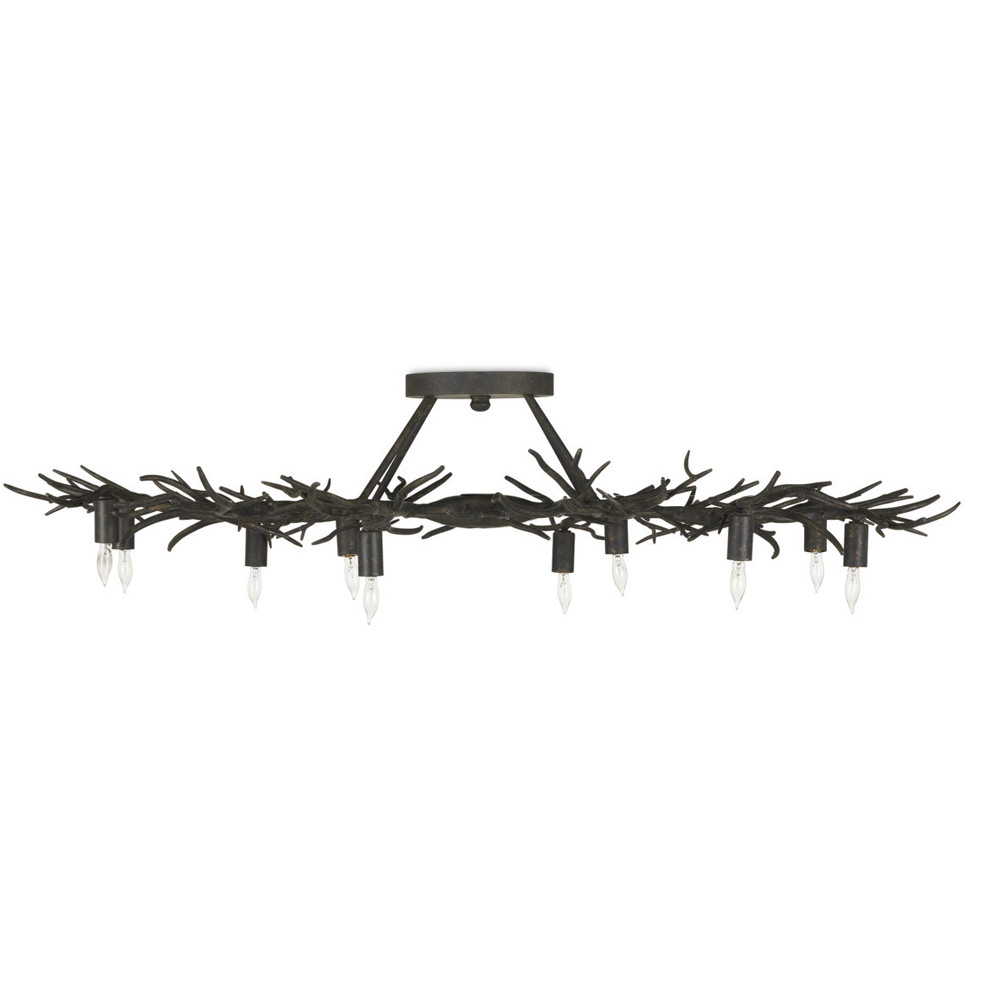 Потолочная люстра круглая в виде веток Branched Tree Chandeliers