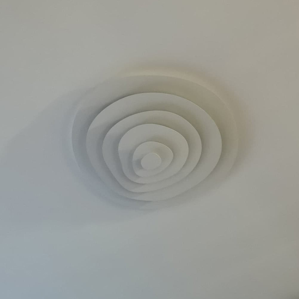 Потолочная люстра круглая многослойная Multilayering