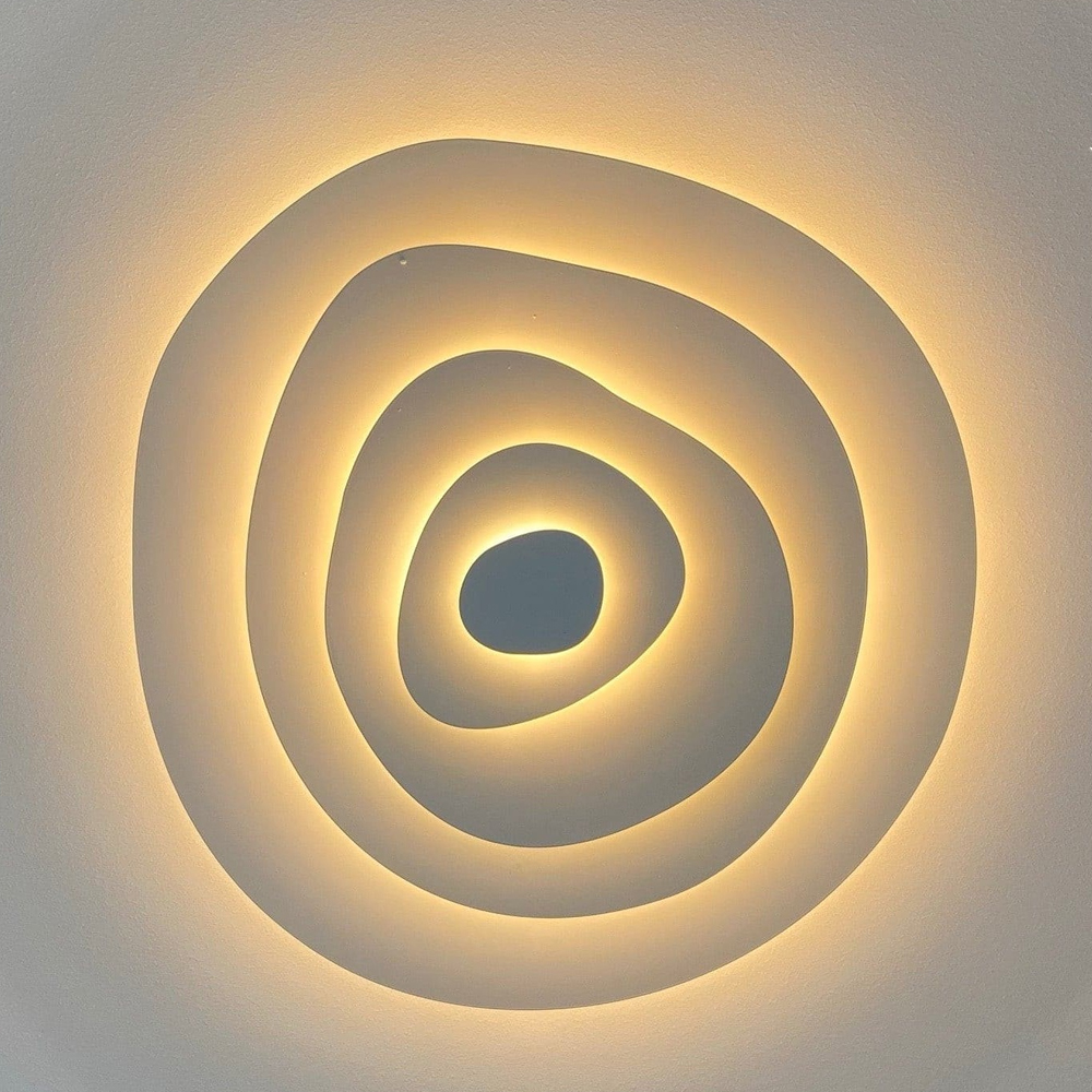 Потолочная люстра круглая многослойная Multilayering