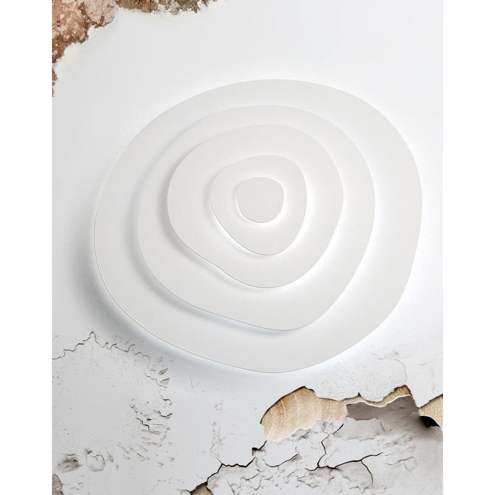 Потолочная люстра круглая многослойная Multilayering