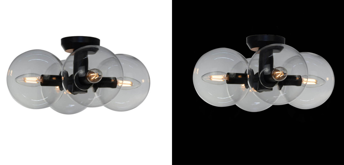 Потолочный светильник  Modo 4 Globes Ceiling Lamp 30