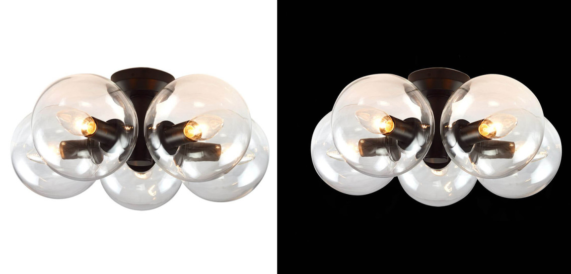 Потолочный светильник  Modo 5 Globes Ceiling Lamp 41