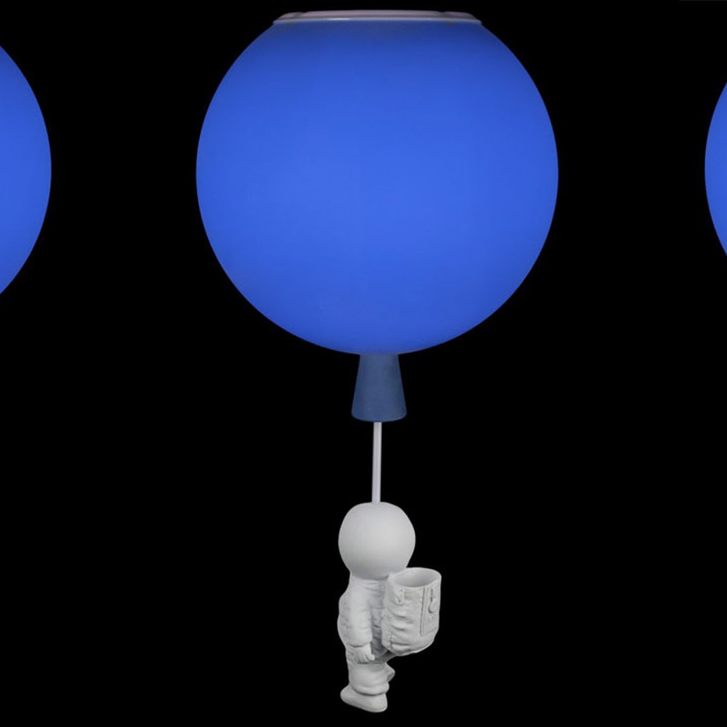 Потолочный светильник Cosmonaut blue ball