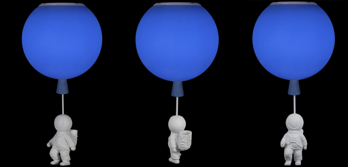 Потолочный светильник Cosmonaut blue ball