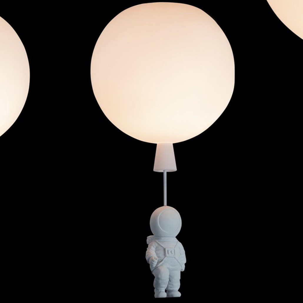 Потолочный светильник Cosmonaut white ball