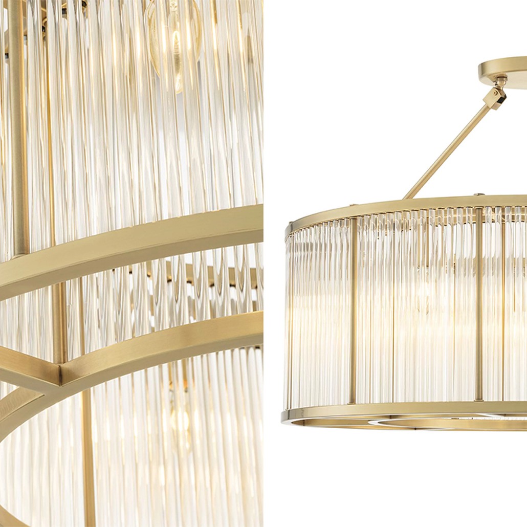 Потолочный светильник Eichholtz Ceiling Lamp Bernardi L