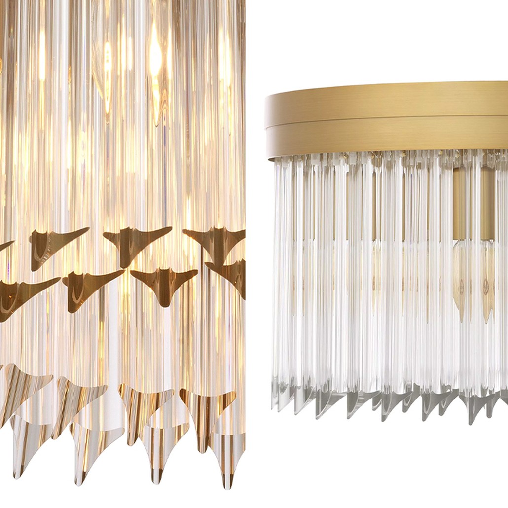 Потолочный светильник Eichholtz Ceiling Lamp Evina