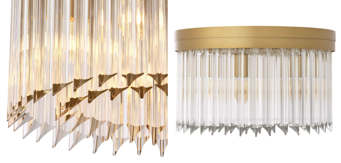 Потолочный светильник Eichholtz Ceiling Lamp Evina