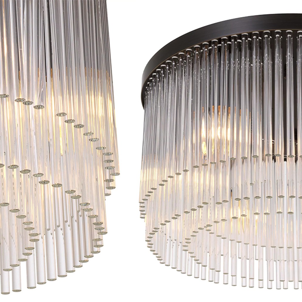 Потолочный светильник Eichholtz Ceiling Lamp Hector Bronze