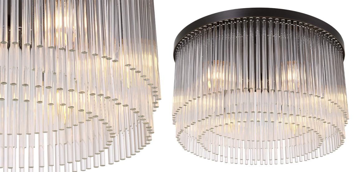 Потолочный светильник Eichholtz Ceiling Lamp Hector Bronze
