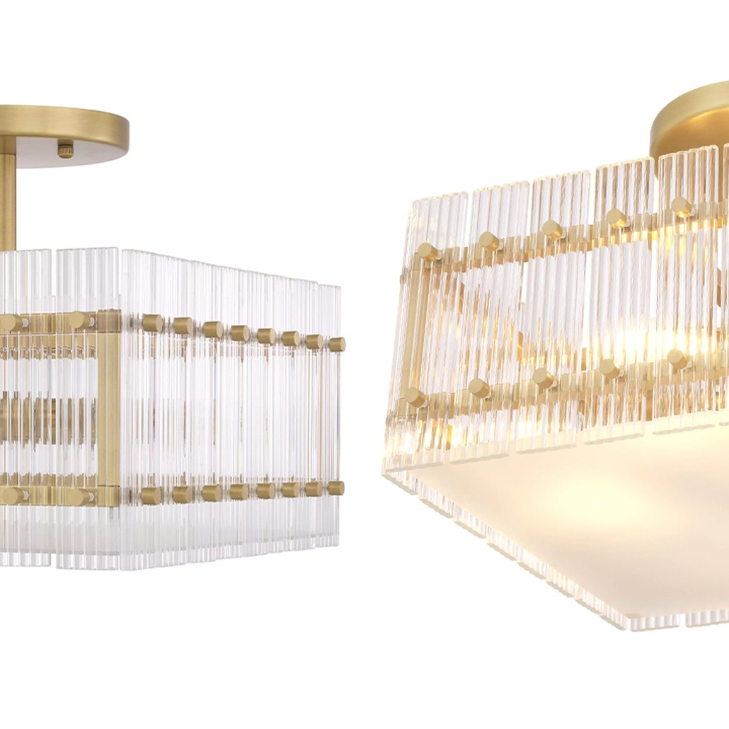 Потолочный светильник Eichholtz Ceiling Lamp Ruby Square