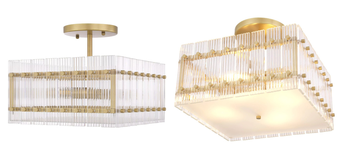 Потолочный светильник Eichholtz Ceiling Lamp Ruby Square