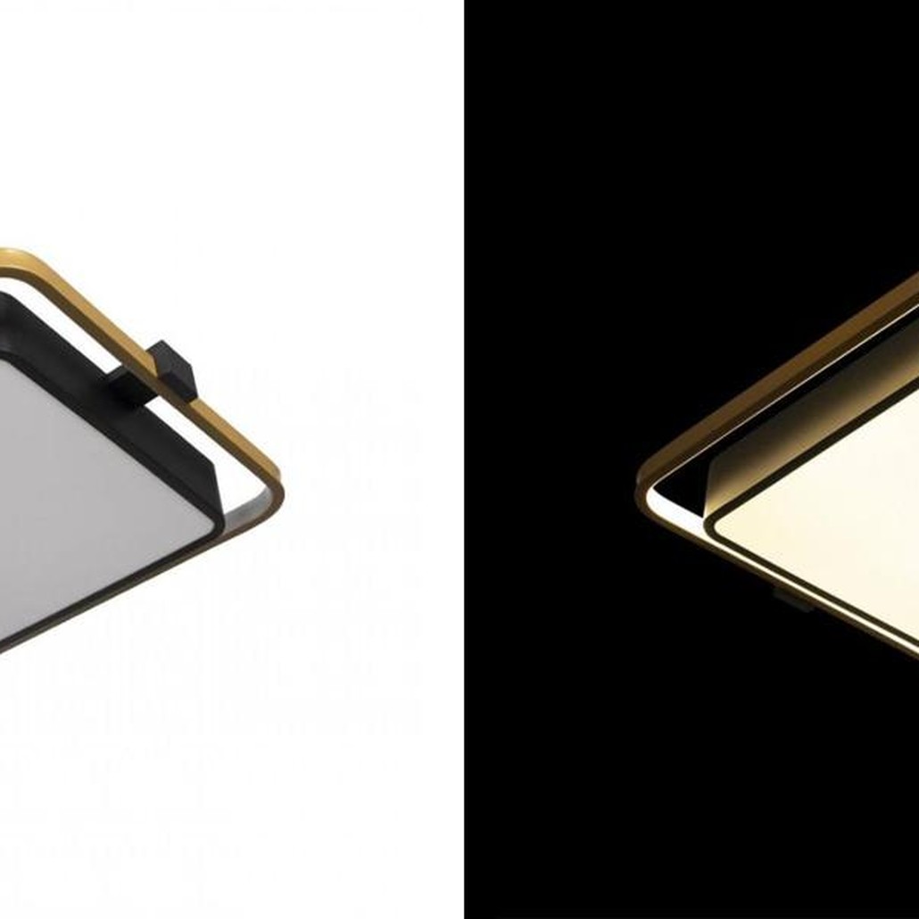 Потолочный светильник Gold Square Saturn