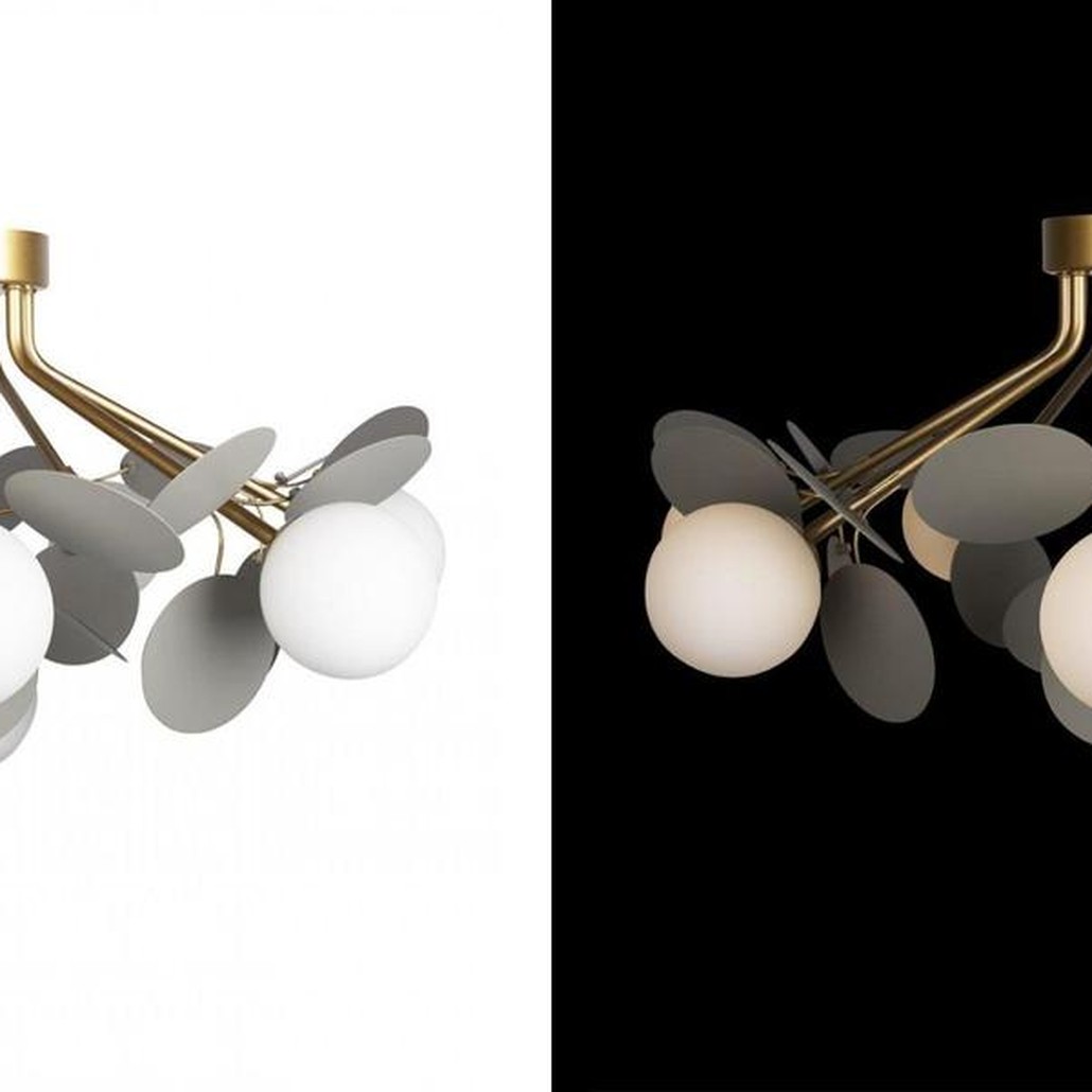 Потолочный светильник MATISSE Chandelier Aster Gray
