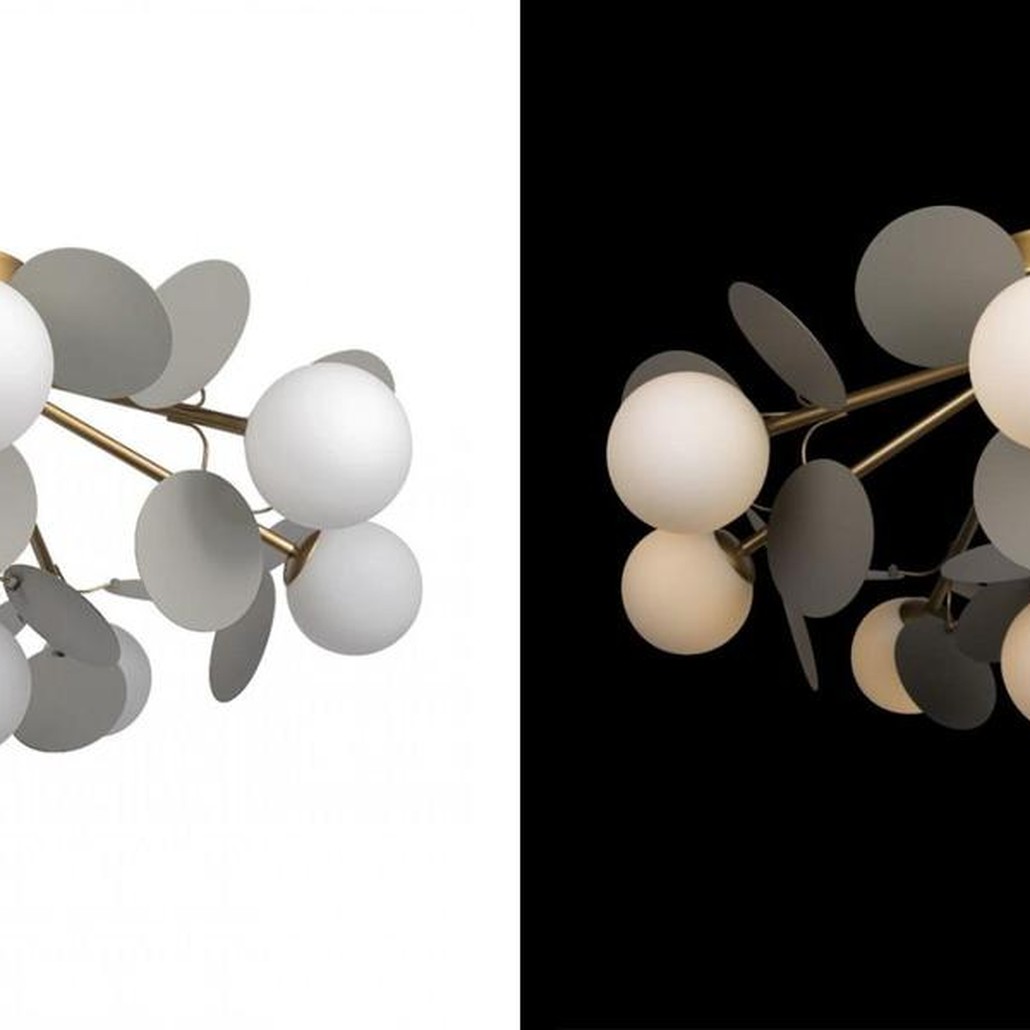 Потолочный светильник MATISSE Chandelier Aster Gray