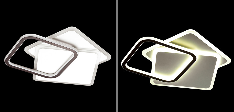 Потолочный светильник Primitive Forms Triple Square