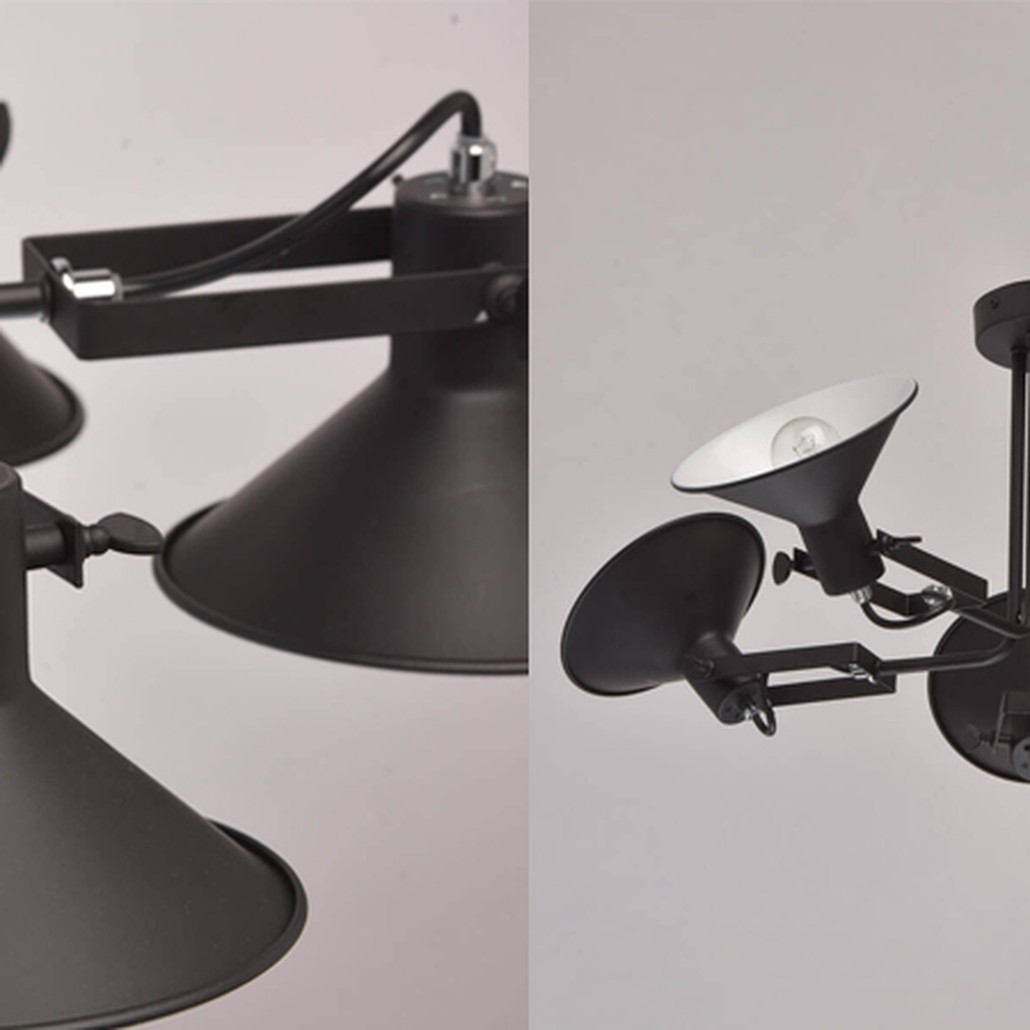 Потолочный светильник Rotating Light Black