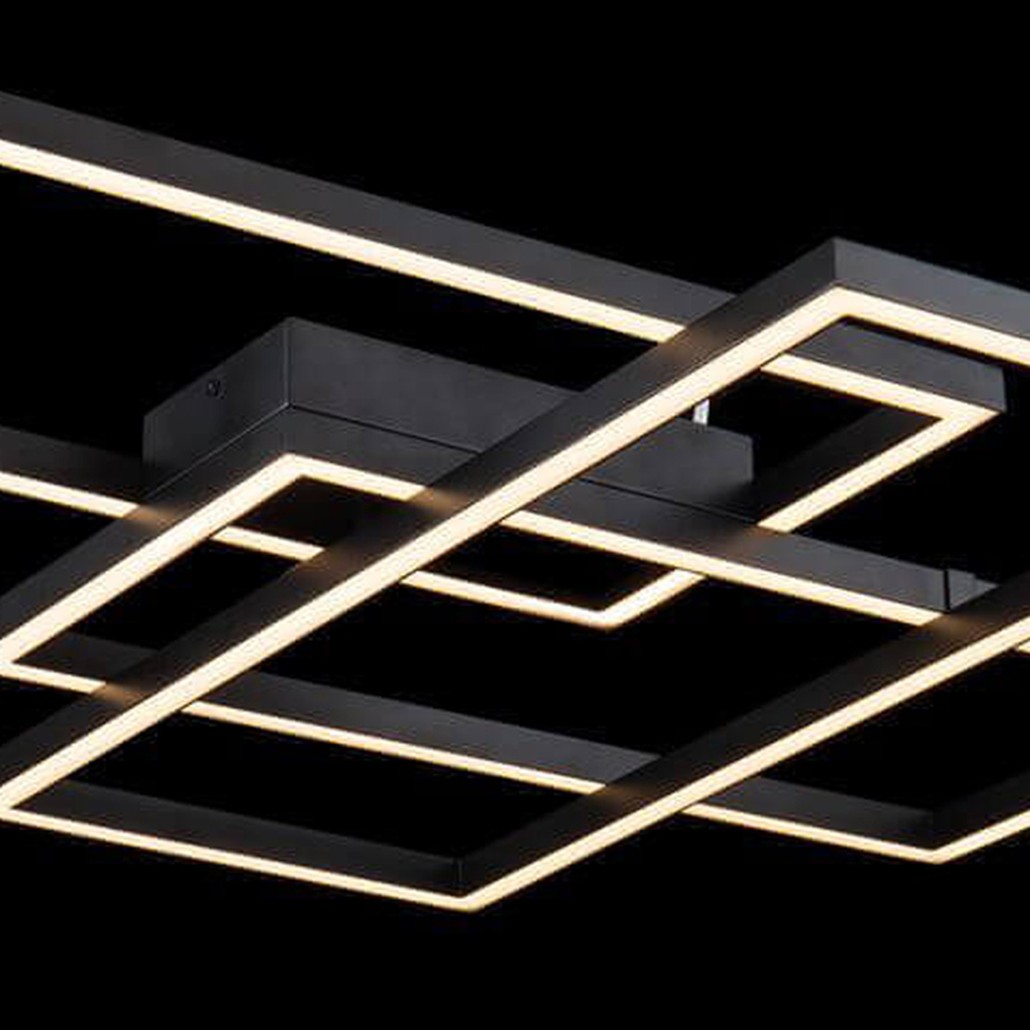 Потолочный светильник Smeragde Light black