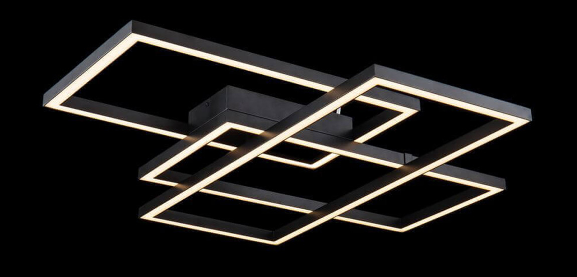 Потолочный светильник Smeragde Light black