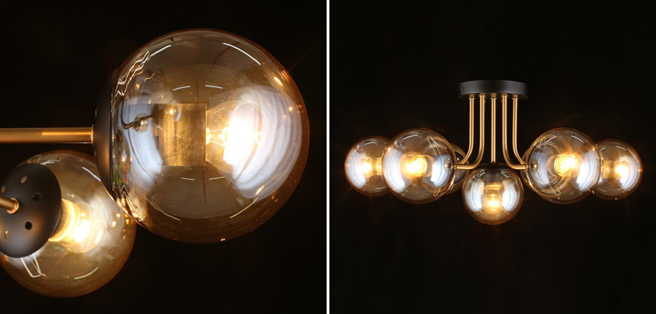 Потолочный светильник Smoky Sphere