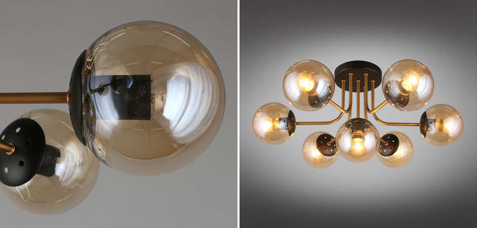 Потолочный светильник Smoky Sphere