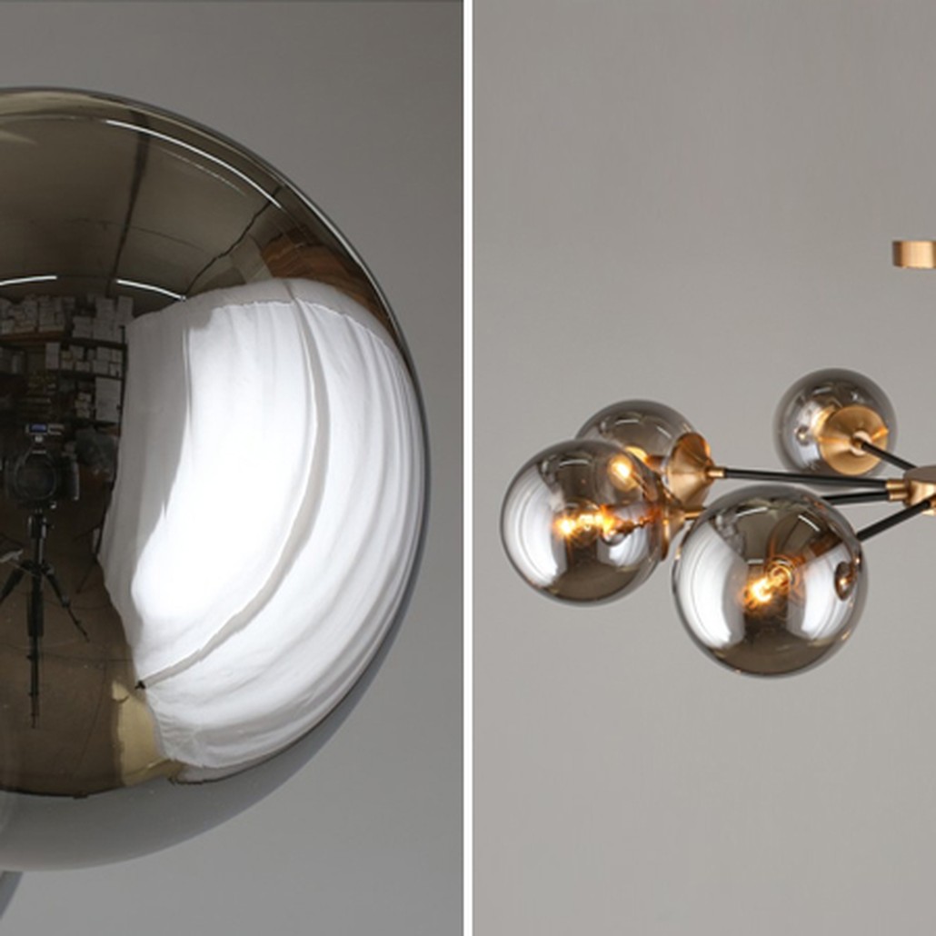 Потолочный светильник Smoky Sphere Black