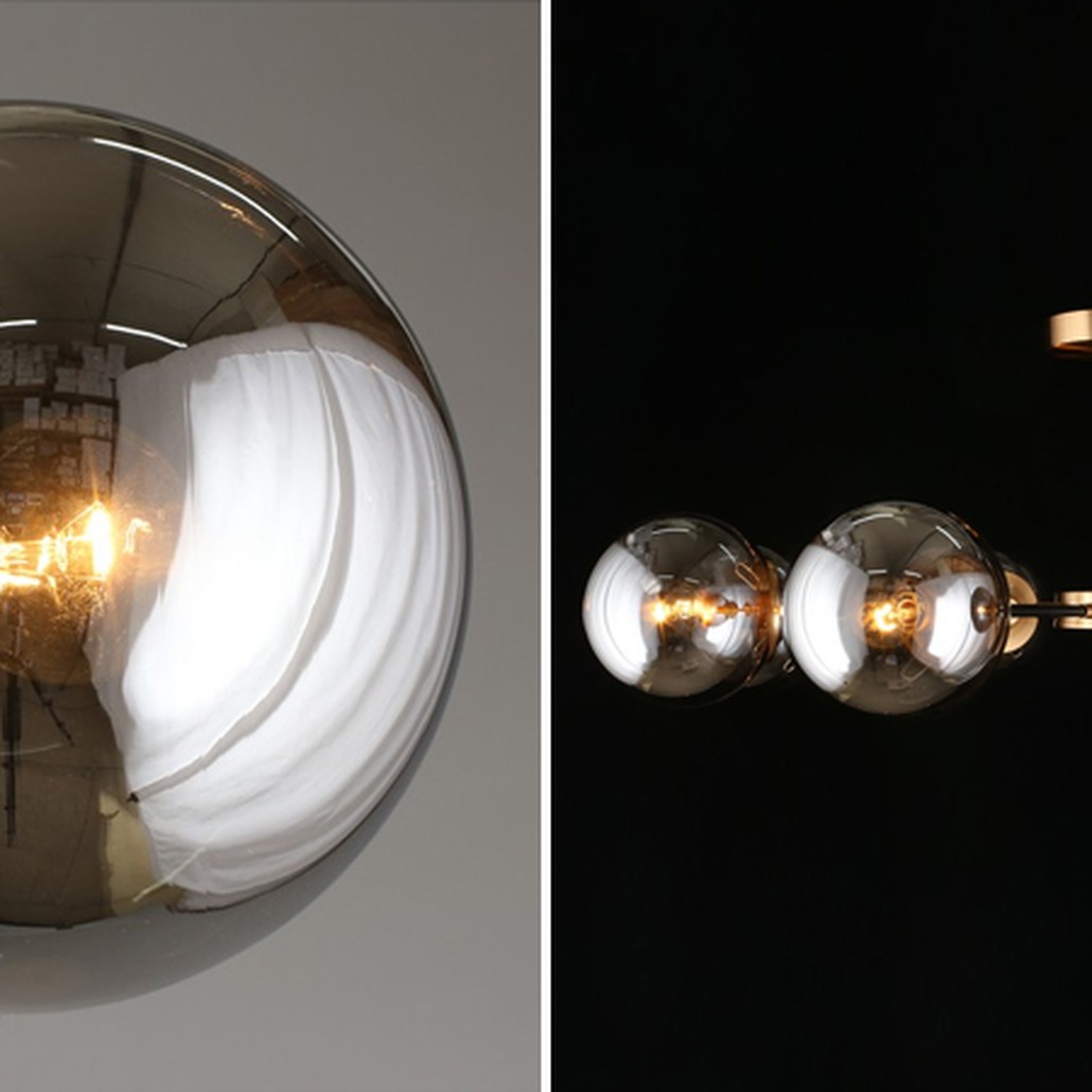 Потолочный светильник Smoky Sphere Black
