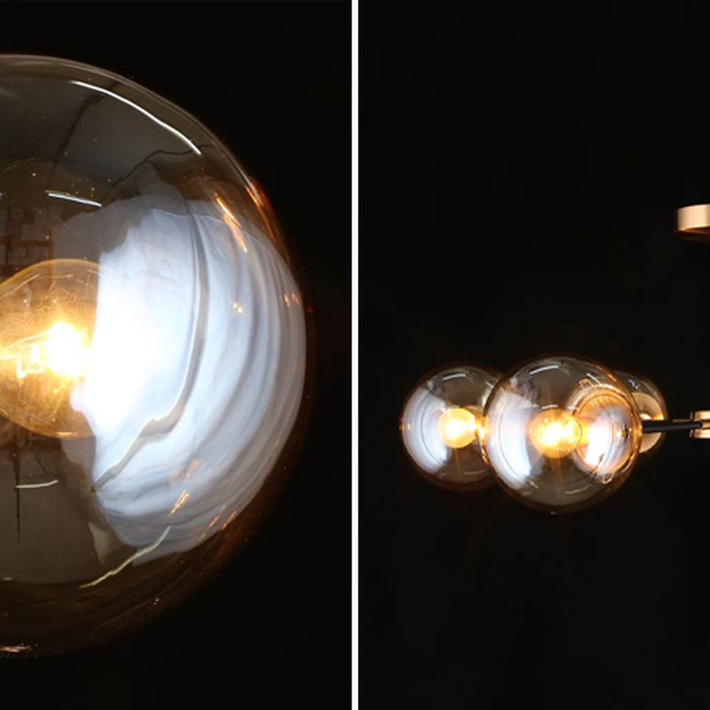 Потолочный светильник Smoky Sphere Champagne