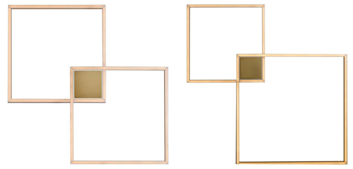 Потолочный светильник Squares Geometrical Shape Ceiling Light