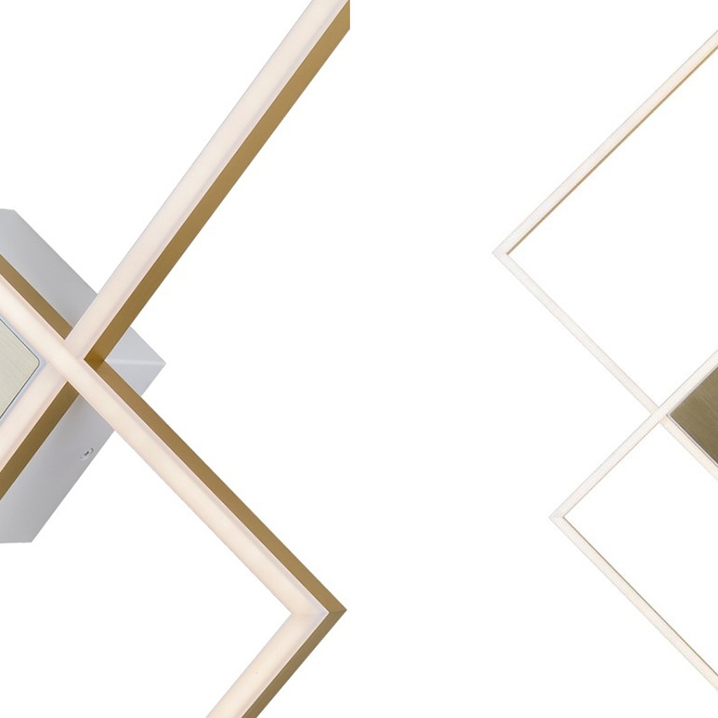 Потолочный светильник Squares Two Geometrical Shape Ceiling Light