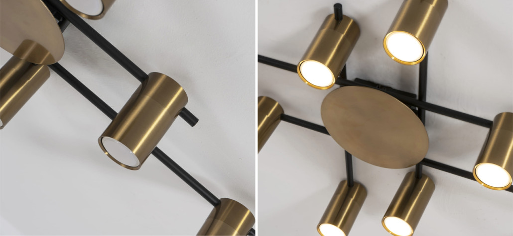 Потолочный светильник Tribes Chandelier Gold